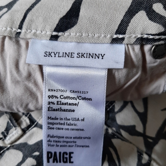 Paige skyline skinny jeans pant size 25 - Picture 4 of 4